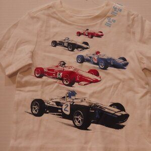 Childrens place race car tee